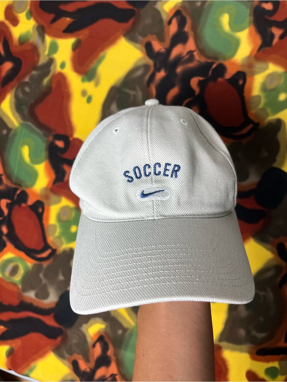 Y2k Nike Soccer Velcro Hat